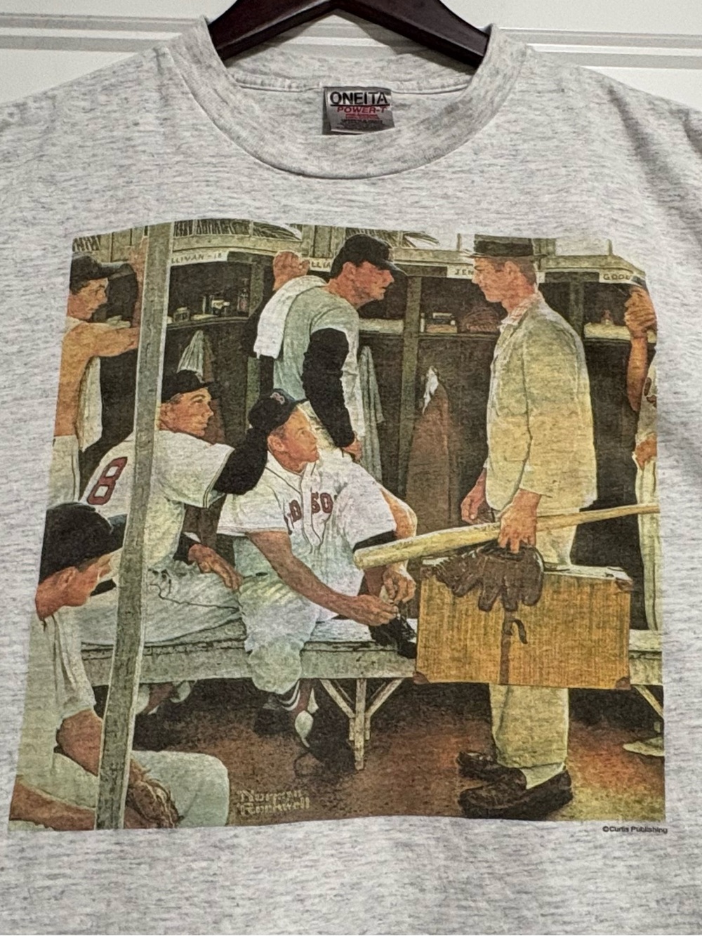 Oneita Short Sleeve Graphic Baseball Tee “The Rookie”